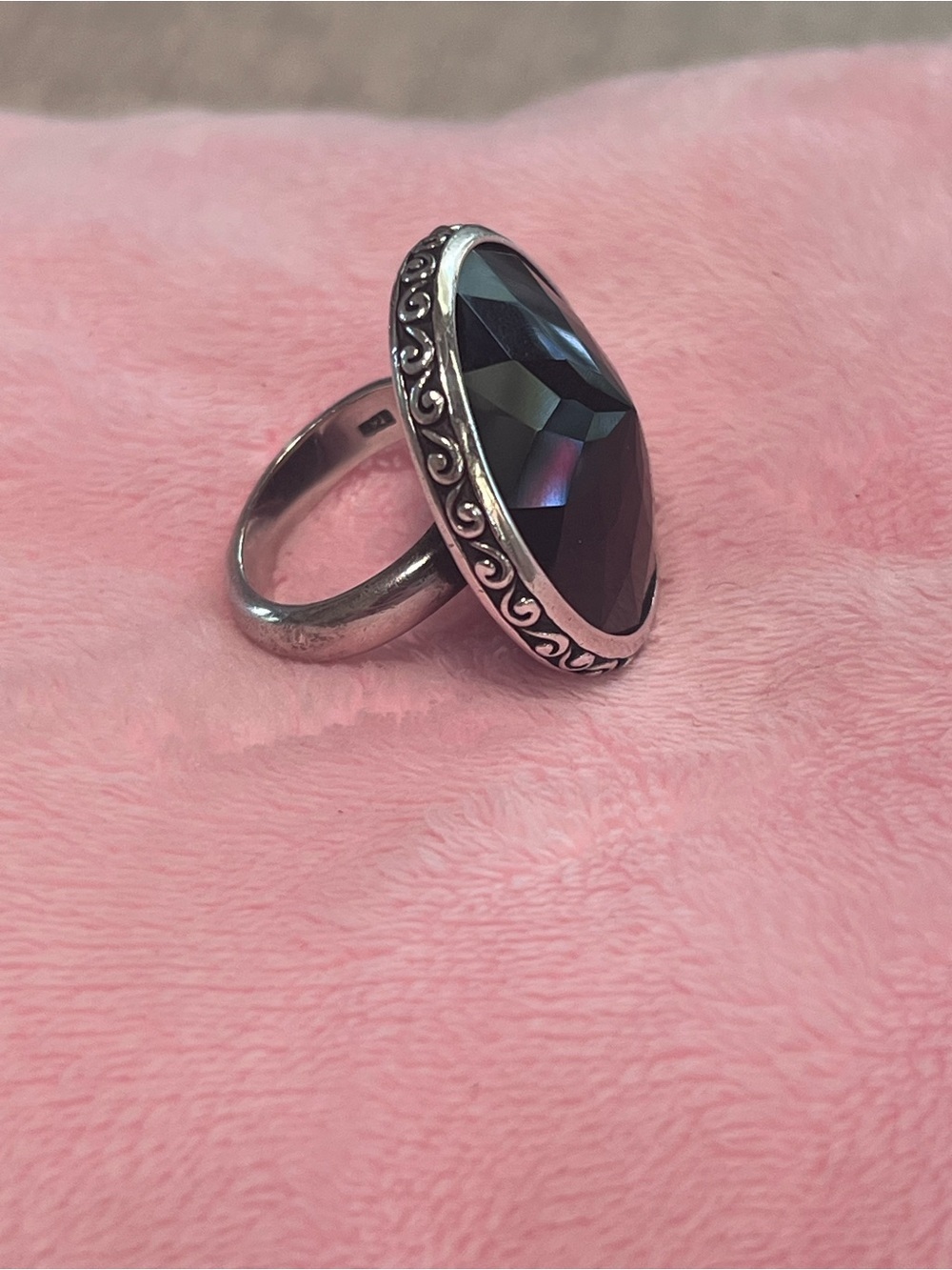 Brighton Onyx Round Stone Ring